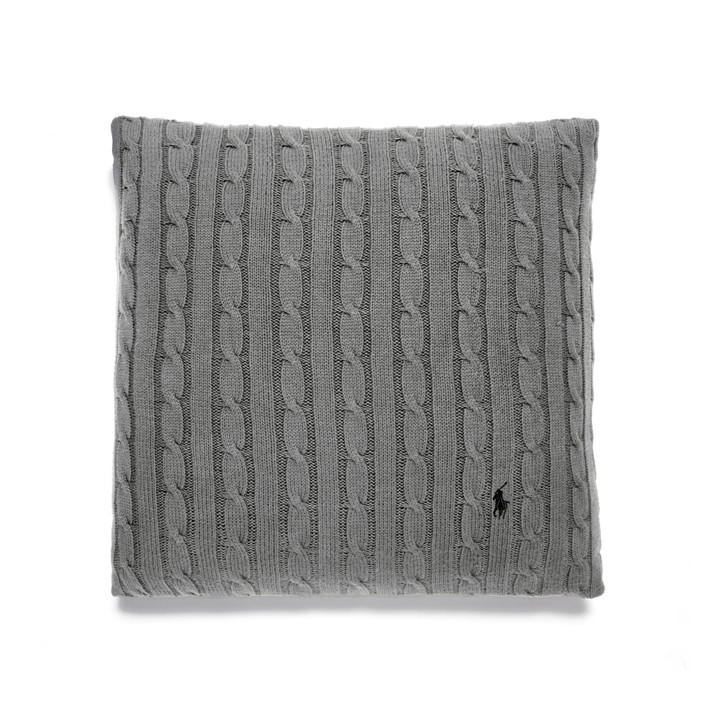 Ralph Lauren Home Unisex Grey Cushion 45X45cm