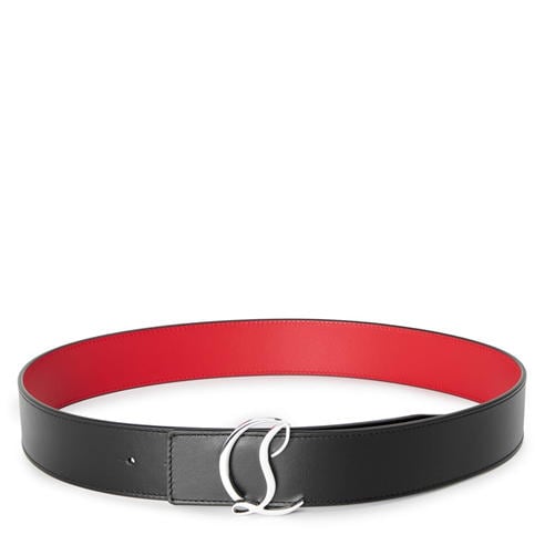 CHRISTIAN LOUBOUTIN - Chr CL Logo Belt 40 Sn62