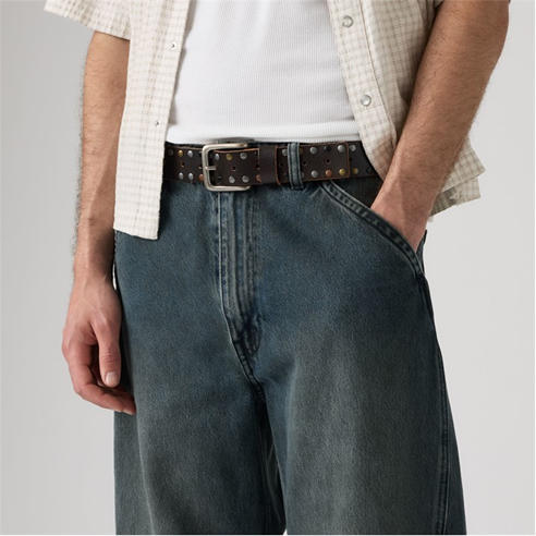 Levis - Marco Riveted Infinity Leather Belt