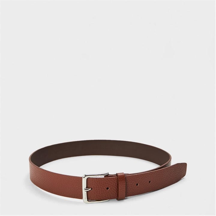 Boss Men's Brown Ronnie-Gr Sz35 10263177 01 Leather Belt