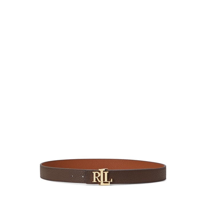Lauren By Ralph Lauren Women's Brown Reversible Leather Belt - L