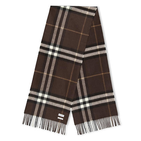 BURBERRY - Check Cashmere Scarf