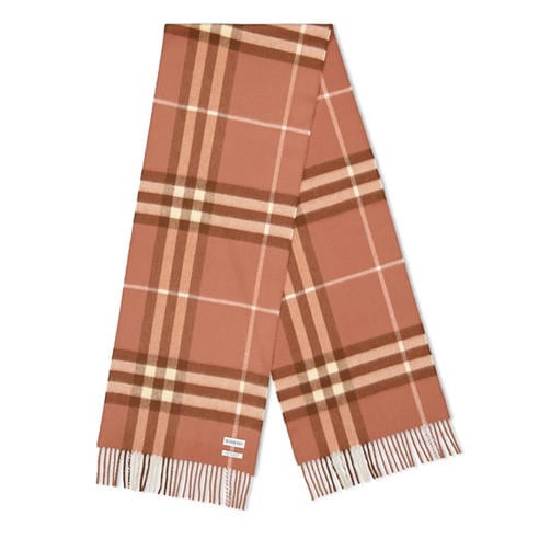BURBERRY - Check Cashmere Scarf