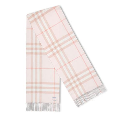 BURBERRY - Check Cashmere Scarf
