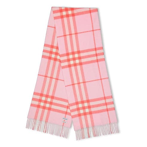 BURBERRY - Check Cashmere Scarf