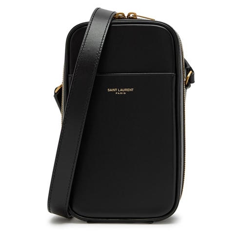 Saint Laurent - Men's PM Dailycase Leather Crossbody Bag