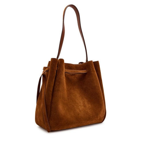 Tory Burch - Romy Suede Large Bucket Bag