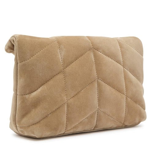 Saint Laurent - Women's Toy Puffer Suede Shoulder Bag