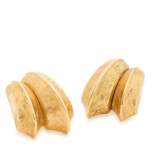 Saint Laurent - Women's Bo Pointes Arrondies Clip-On Drop Earrings