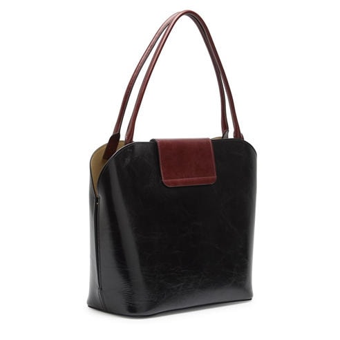 Versace - HANDLE LEATHER LARGE TOTE