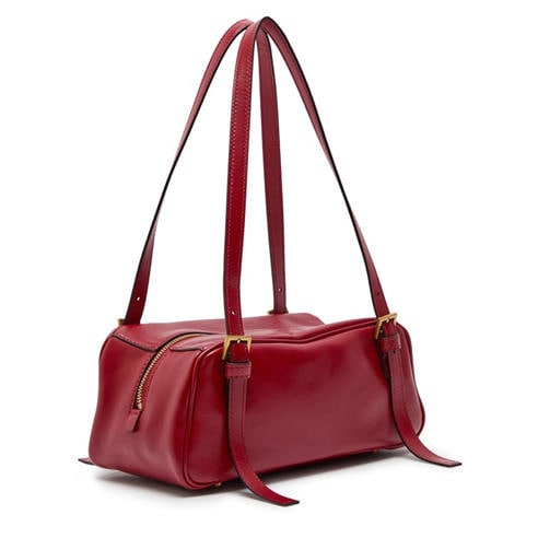 Versace - LAMB LEATHER SMALL SHOULDER BA