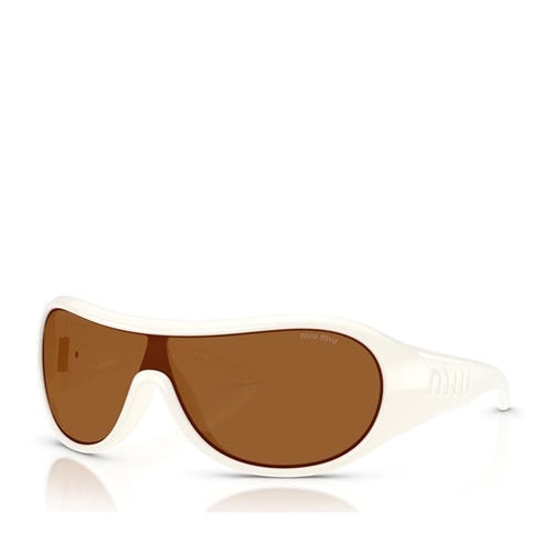 Miu Miu - Women's Runway Acetate Shield Sunglasses