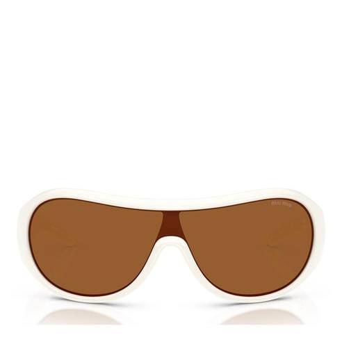 Miu Miu - Women's Runway Acetate Shield Sunglasses