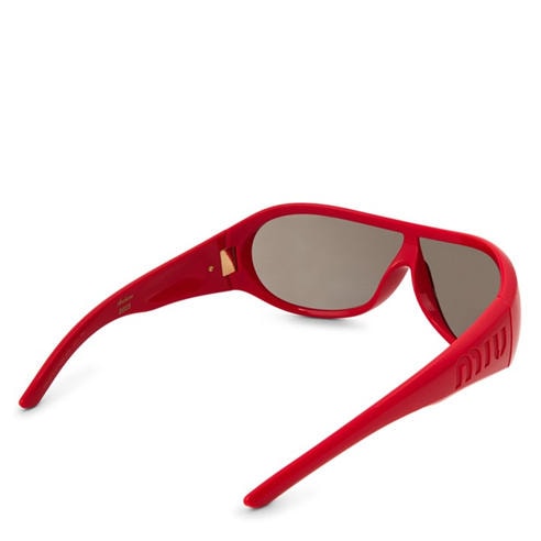 Miu Miu - Women's Runway Acetate Shield Sunglasses