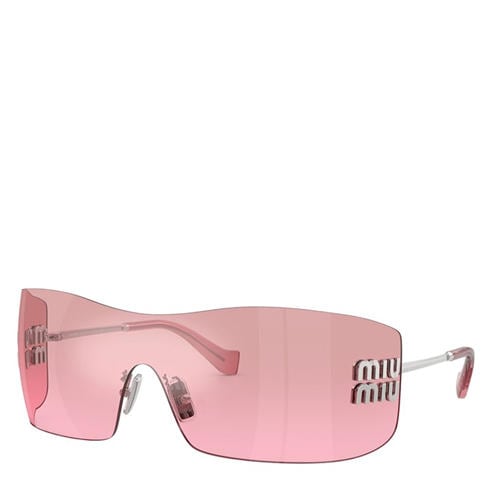 Miu Miu - Women's Aube Metal Shield Sunglasses