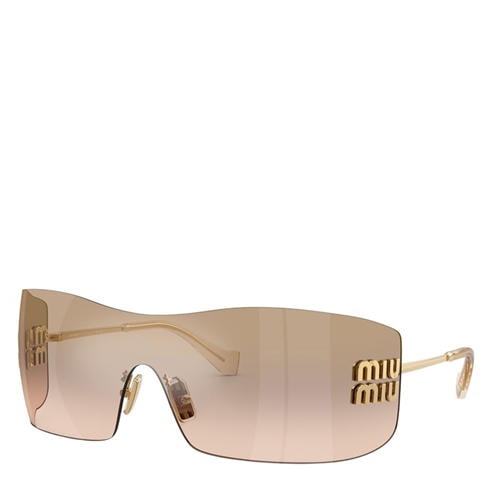 Miu Miu - Women's Aube Metal Shield Sunglasses