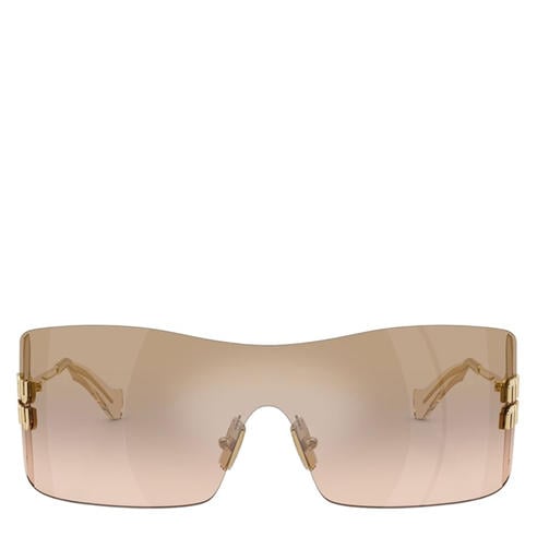 Miu Miu - Women's Aube Metal Shield Sunglasses