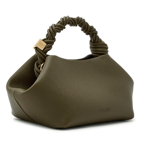 Ganni - Women's Bou Small Grained Leather Mini Bag