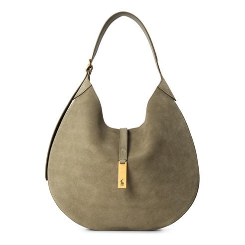 Polo Ralph Lauren - POLO ID MED SUEDE SHOULDE