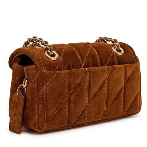 Coach - Tabby 20 Quilted Suede Shoulder Bag