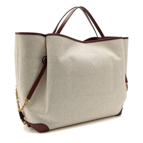 Chloe - Women's Clover Cotton Medium Tote Bag