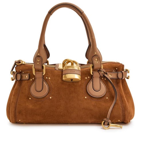 Chloe - Paddington Suede E/W Bag