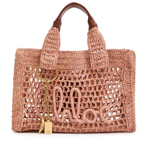 Chloe - Iconic Raffia Mini Tote