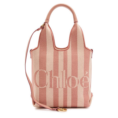 Chloe - Stripey Jacquard  NS crossbody