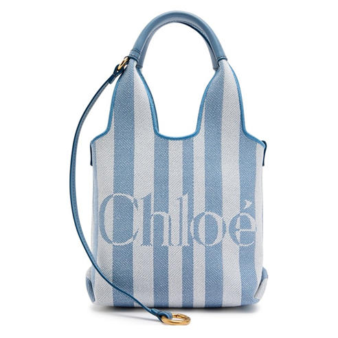 Chloe - Stripey Jacquard  NS crossbody
