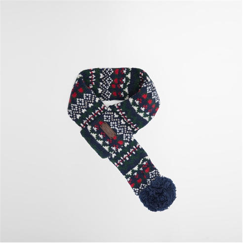 Barbour - Marlow Fair Isle Dog Scarf