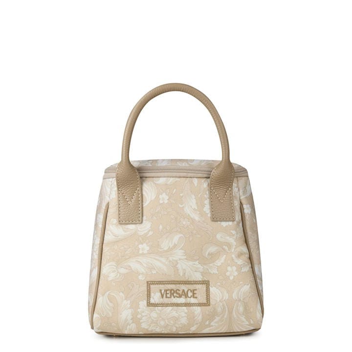 Versace Home Unisex Beige Lunch Box