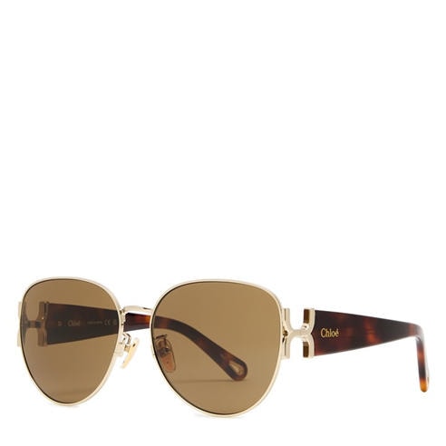 Chloe - CHLOE F LOGO ROUND ACETATE SG