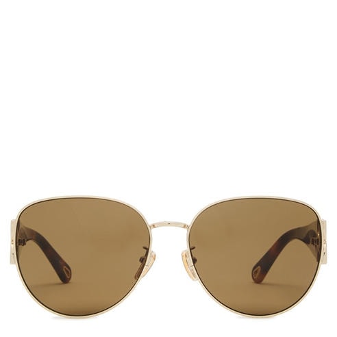 Chloe - CHLOE F LOGO ROUND ACETATE SG