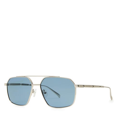 Alexander McQueen - Men's Metal Aviator Sunglasses