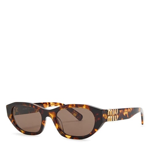 Miu Miu - MIU MIU CATEYE LOGO DETAIL SG