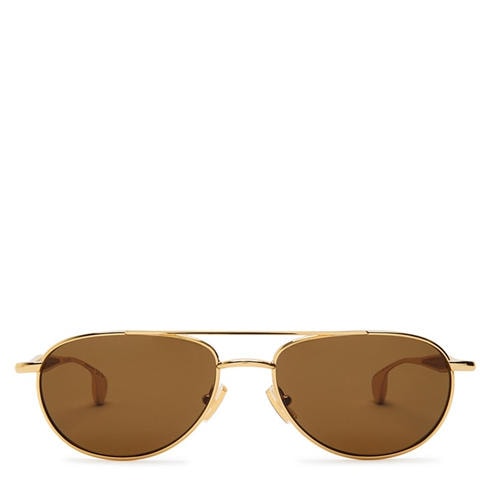 Bottega Veneta - Metal Aviator Sunglasses