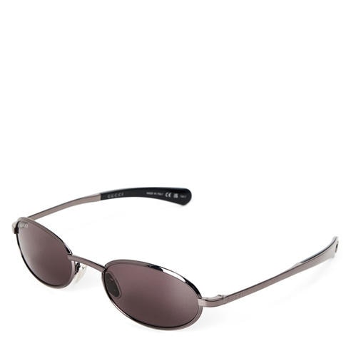 Gucci - Metal Oval Sunglasses