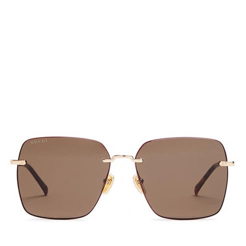 Gucci - Women's Metal Square Sunglasses