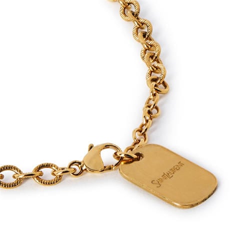Saint Laurent - Men's Chaine 6 Brass Chain Bracelet