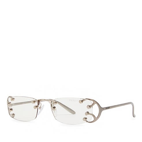 Prada - PRADA U METAL DETAIL RIMLESS