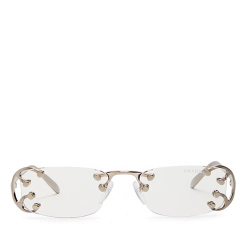 Prada - PRADA U METAL DETAIL RIMLESS