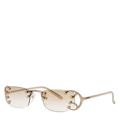 Prada - PRADA U METAL DETAIL RIMLESS