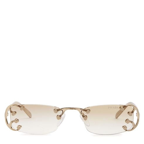 Prada - PRADA U METAL DETAIL RIMLESS