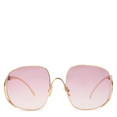 Miu Miu - Women's Stainless Steel Oversized Sunglasses