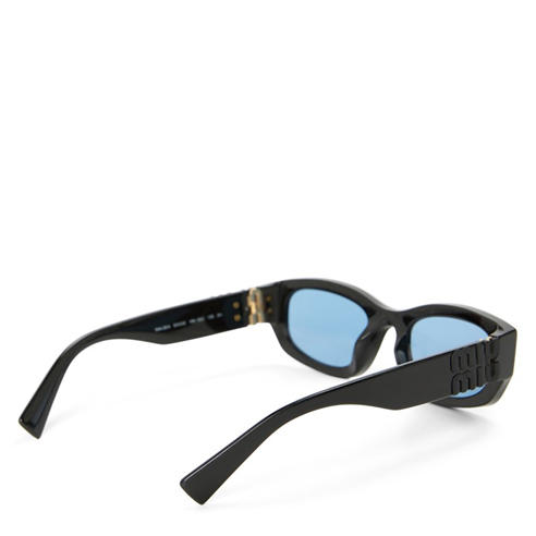 Miu Miu - Women's Narrow Acetate Rectangle Sunglasses
