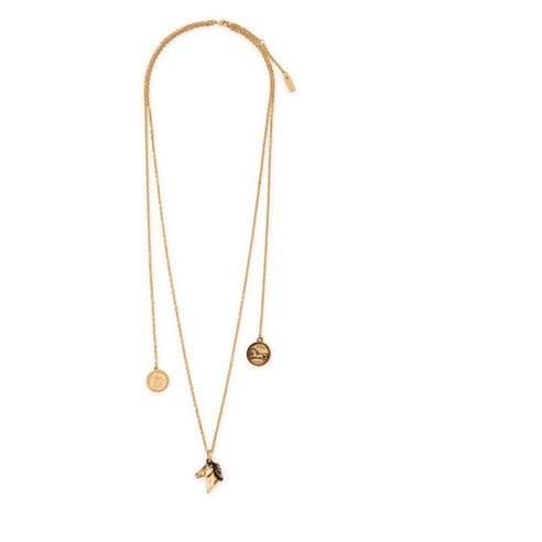 Chloe - Horse pendant chain neckla