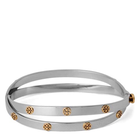 Tory Burch - Women's Icon Double Stainless Steel Bangle