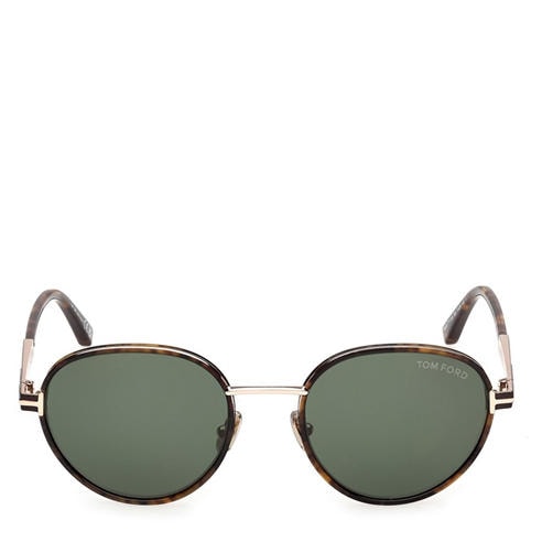Tom Ford - JET02 Metal Round Sunglasses