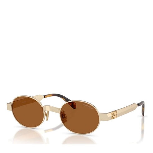 Miu Miu - Women's Metal Round Sunglasses