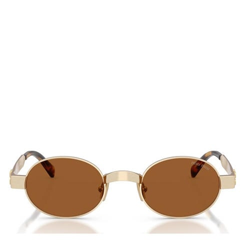 Miu Miu - Women's Metal Round Sunglasses